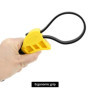 QWORK Set de 2 Clés à Sangle Réglables pour Filtre à Huile - 500 mm et 600 mm