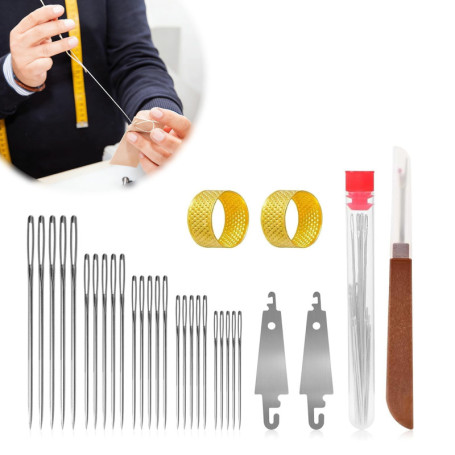 Kit de Couture Complet HAOXYO - 31 Pièces avec Aiguilles et Accessoires