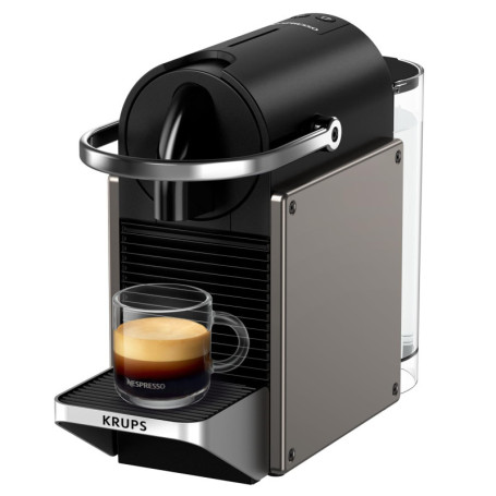 Nespresso Pixie Krups XN306T10 - Machine à café design industriel