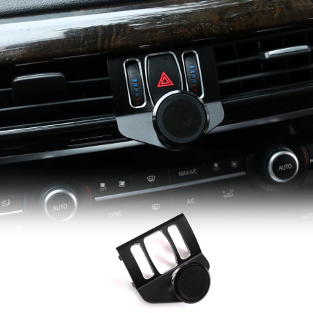 Support de Téléphone Rotatif en Aluminium pour Voiture - Compatible X5 et X6