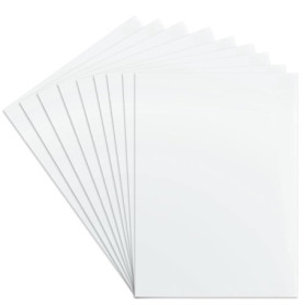 Pack de 40 Plaques Acryliques Transparentes A4 pour Bricolage et Cadres Photo