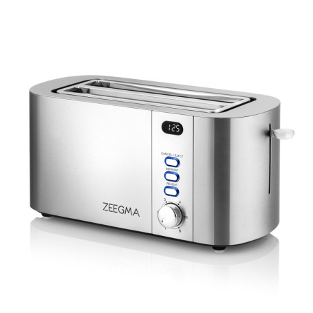 Grille-Pain Zeegma Tostee Chef 4 Tranches en Acier Inoxydable
