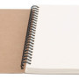 Carnet de Croquis A5 ZEONHEI - Lot de 20 Carnets à Dessin avec Couverture Kraft