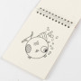 Lot de 12 Cahiers à Spirale A6 ZEONHEI - 60 Feuilles Blancs pour Journal Intime