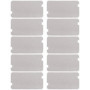 Lot de 10 Couvercles de Guide d'Ondes en Mica pour Micro-ondes eMagTech