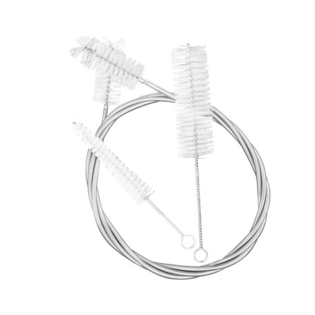 Saddgo Ensemble de 3 Brosses de Nettoyage pour Instruments en Laiton