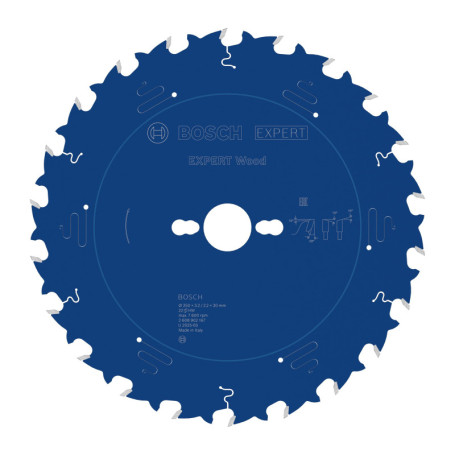 Lame de Scie Circulaire Bosch EXPERT Wood 250 mm pour Scies Stationnaires