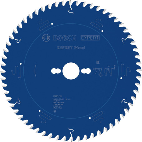 Lame de Scie Circulaire Bosch EXPERT Wood 250mm pour Bois Stationnaire