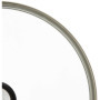 Couvercle en Verre Tefal 28 cm avec Anneau en Acier Inoxydable