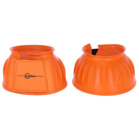 Cloches de Protection en Caoutchouc pour Sabots de Chevaux - Orange XFull