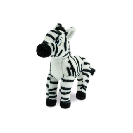 Peluche Zèbre Douce Écologique pour Bébé - Teorema Giocattoli