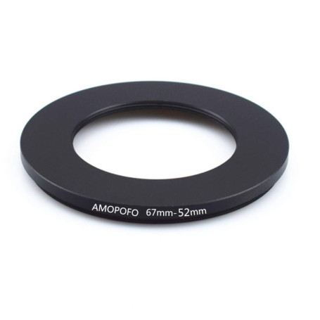 Bague d'adaptation 67 mm à 52 mm pour filtres d'appareil photo