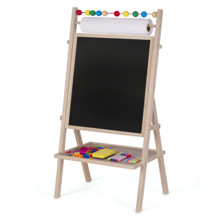 Tableau Magnétique Double Face Ricokids pour Enfants avec Accessoires Inclus