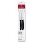 Set de Couteaux à Petit Déjeuner Victorinox Swiss Classic - 2 Pièces Noir