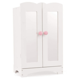 Armoire en Bois KidKraft pour Poupées avec Cintres - Jouet Enfant dès 3 Ans