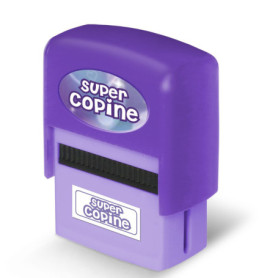 Tampon encreur personnalisé DRAEGER - Collection Super COPINE