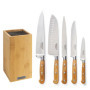 Bloc de 5 Couteaux de Cuisine Essentiel en Acier Sabatier Trompette