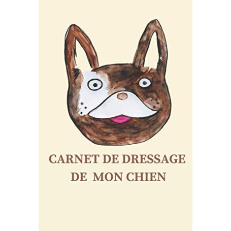 Carnet de Dressage pour Chien - Suivi et Éducation Canine