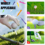Lot de 120 Tees de Golf Réutilisables en Plastique - Tailles Mixtes pour Entraînement