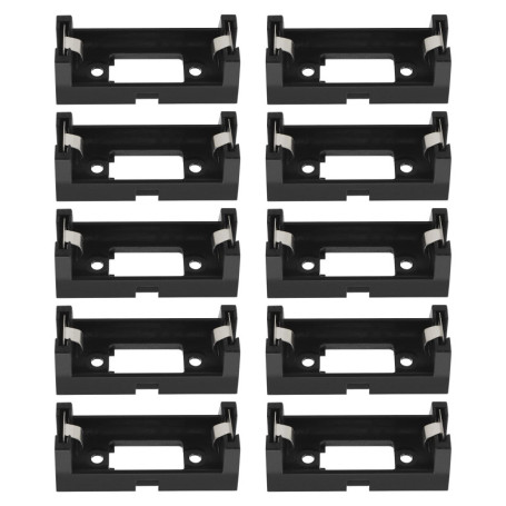EMSea 10 Supports de Batterie CR123A avec Connecteur PCB à 2 Broches