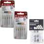 Lot de 10 Aiguilles Universelles pour Machine à Coudre - Tissus Élastiques et Tricotés