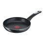 Poêle à Frire Tefal Hard Titanium Essential 24 cm - Revêtement Antiadhésif Durable