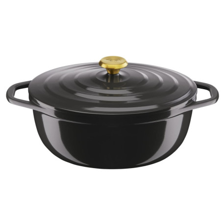 Cocotte en Fonte Tefal Air 30 cm - 5,7 L, Induction et Revêtement Céramique