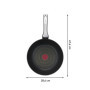 Wok Tefal Unlimited On 28 cm - Induction avec Revêtement Antiadhésif Résistant