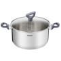 Faitout Tefal Dailycook 24 cm en Acier Inoxydable avec Couvercle