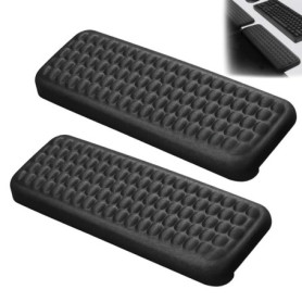 GOEDCH Lot de 2 Oreillers Ergonomiques en Mousse à Mémoire de Forme