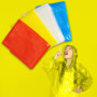 Lot de 4 Ponchos de Pluie Jetables BullTek - Ultra Légers et Imperméables