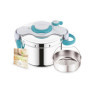 Cocotte-Minute SEB ClipsoMinut' Easy+ 6L - Ouverture Facile et Gain de Place