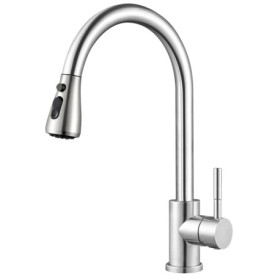 Robinet de Cuisine SURFOU avec Pulvérisateur Extractible et Modes Rotatifs