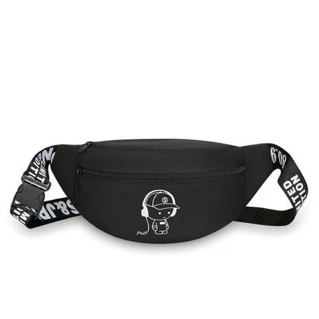 Sac de poitrine réglable pour enfants avec logo réfléchissant