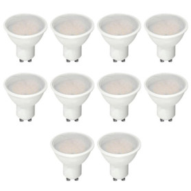 Lot de 10 Ampoules LED GU10 10W Blanc Froid - Équivalent 70W