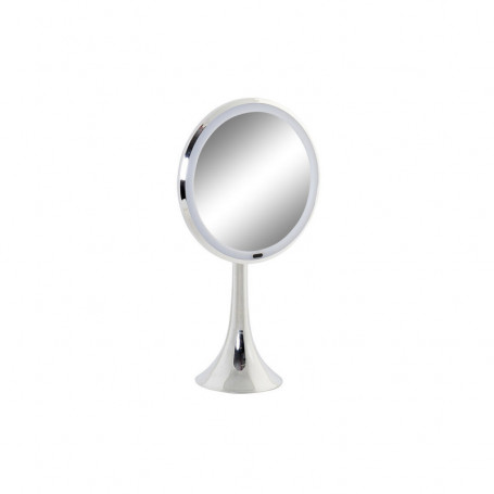 Miroir Grossissant avec LED DKD Home Decor Argenté Métal (20 x 11 x 37 cm) 49,99 €