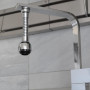 Siroflex 2510/S brise jet flexible en laiton Milady Made in Italy | Aérateur douchette chromé noir | Aérateur robinets cuisine| 