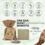 Dr.Ancient Barre de savon à l'argile biologique naturelle végétalienne traditionnelle faite à la main - Peeling minéral, exfolia