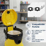 Zeeorymn Lot de 10 Sacs 2.863-314.0 pour Aspirateur Karcher WD2 Plus,WD3 S,WD3 V,KFI 357,KWD,SE4001,SE4002 Sacs à Poussière Aspi