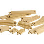 Rail en bois pour circuit de train