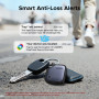 UGREEN FineTrack Duo Tag Traceur Fonctionne avec iOS Find My et Android Find Hub Recharge USB C Localisateur Objets Bluetooth po