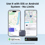 UGREEN FineTrack Duo Tag Traceur Fonctionne avec iOS Find My et Android Find Hub Recharge USB C Localisateur Objets Bluetooth po