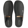 ESTRO Chaussons Homme Pantoufles Hommes - Mules Hommes Cuir Laine Pantoufles Homme Cuir Semelle Inoubliable RUST