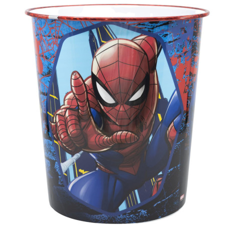 Poubelle en plastique Spider-man - Multicolore