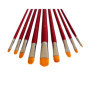 Set de Pinceaux Artiste Repino - 9 Tailles pour Acrylique et Aquarelle