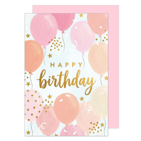 Carte d'Anniversaire Élégante avec Enveloppe - Edition Seidel