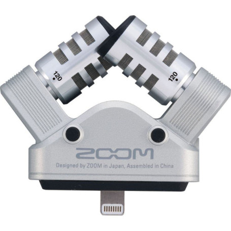 Microphone Stéréo X/Y Zoom iQ6 pour iOS - Compatible iPhone, iPad, iPod