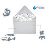 Nid d'ange Bébé Medi Partners - Couverture Enveloppante 85x85cm Oeko-Tex