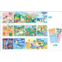 Coffret Créatif Maped - 12 Tableaux à Décorer avec 4000 Gommettes Colorées