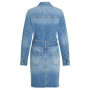 Robe en Jean Ceinturée Bleu Délavé - KARL LAGERFELD JEANS